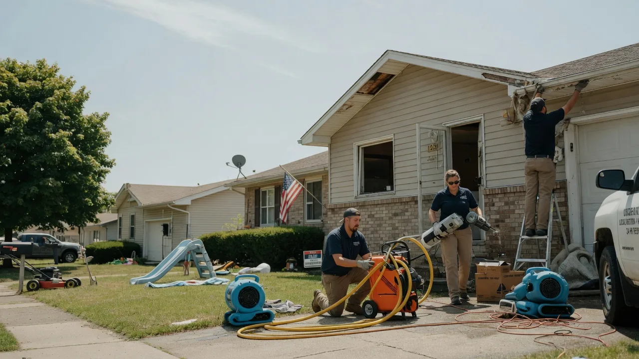 Water Damage Restoration in Mackeyville, PA near me
